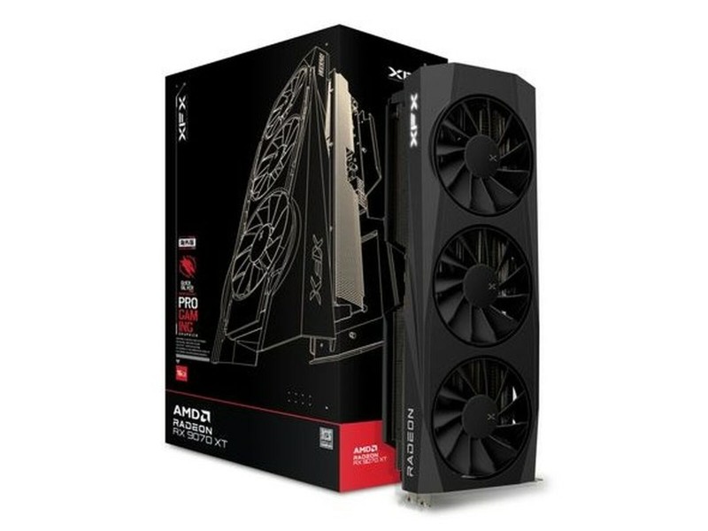 Графична карта XFX RX-97TQICKB9 radeon rx 9070 xt 16 GB GDDR6 NaN –  BB Графични карти