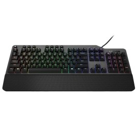 Клавиатура Lenovo Legion K500 Черен Сив Многоцветен QWERTZ