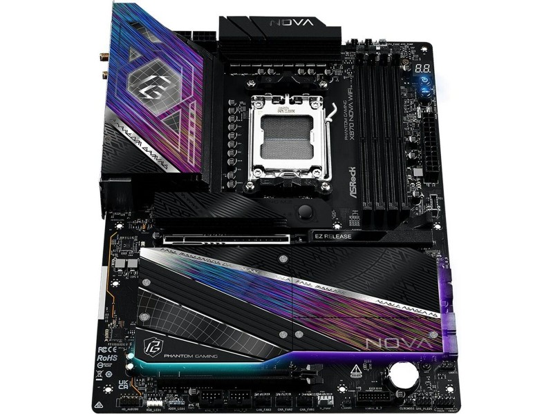 Дънна платка ASRock X870 NOVA WIFI AMD AM5 AMD X870 NaN –  BB Дънни платки