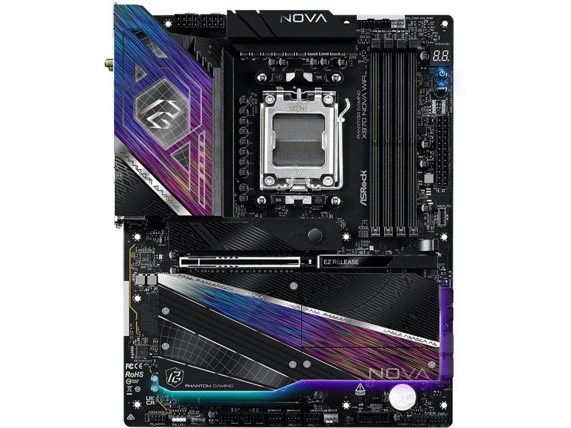 Дънна платка ASRock X870 NOVA WIFI AMD AM5 AMD X870 NaN –  BB Дънни платки