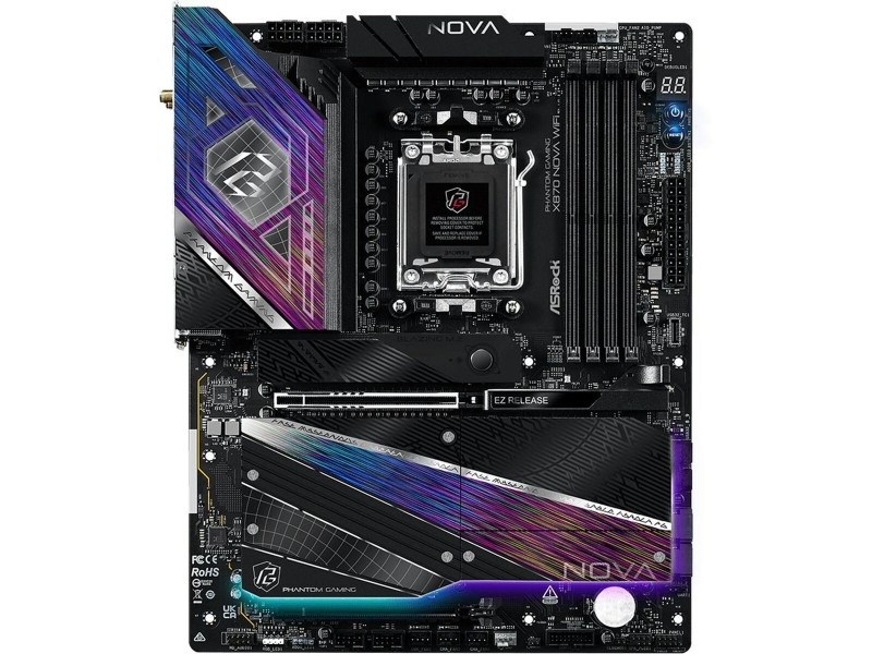 Дънна платка ASRock X870 NOVA WIFI AMD AM5 AMD X870 NaN –  BB Дънни платки