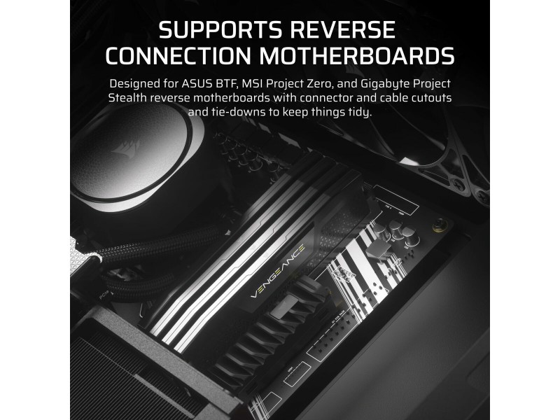 ATX полу-висока кутия Corsair FRAME 4000D RS ARGB Черен Многоцветен NaN –  BB Калъфи за настолни компютри