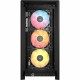 ATX полу-висока кутия Corsair FRAME 4000D RS ARGB Черен Многоцветен NaN –  BB Калъфи за настолни компютри