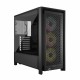 ATX полу-висока кутия Corsair FRAME 4000D RS ARGB Черен Многоцветен NaN –  BB Калъфи за настолни компютри