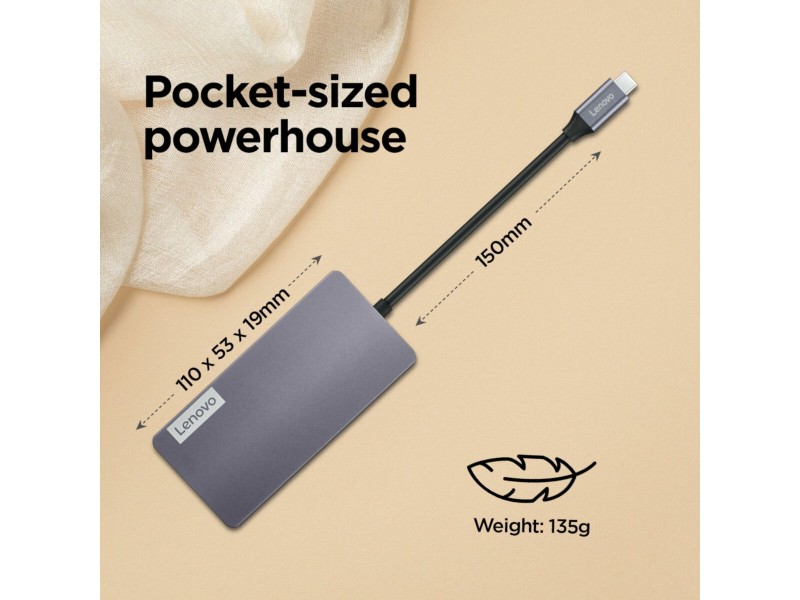 USB извод Lenovo GX91M73946 Сив 100 W NaN –  BB USB хъбове