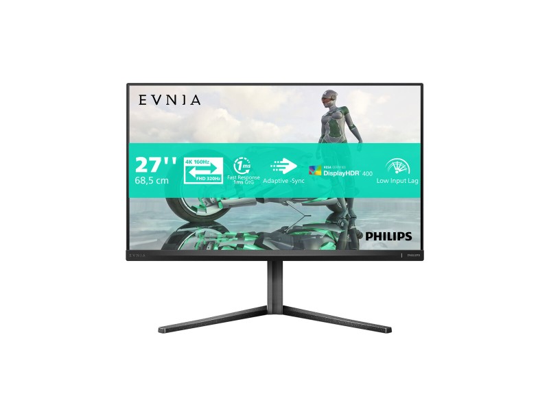 Gaming монитор Philips 27 IPS 3440X2160 4K 16:9 160HZ MNTR 4K Ultra HD 27 NaN –  BB Монитори