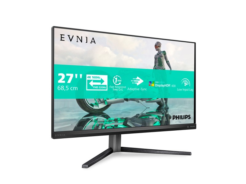 Gaming монитор Philips 27 IPS 3440X2160 4K 16:9 160HZ MNTR 4K Ultra HD 27 NaN –  BB Монитори