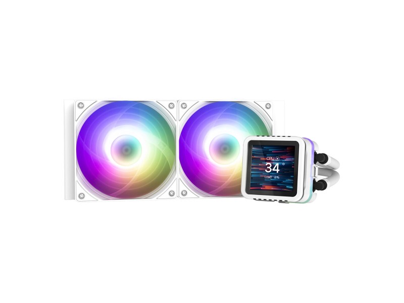 Вентилатор за кутия Zalman ALPHA2 DS A24 WHITE Ø 12 cm (1 броя) NaN –  BB Бокс вентилатори