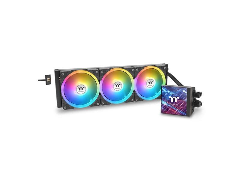 Вентилатор за кутия THERMALTAKE MAGFloe 420 Ultra ARGB Ø 14 cm (1 броя) NaN –  BB Бокс вентилатори