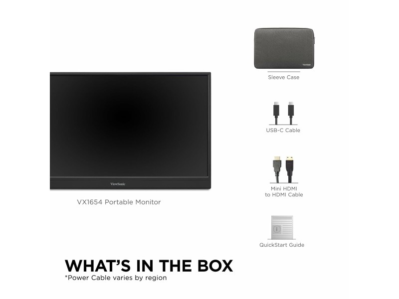 Монитор ViewSonic VX1654 Full HD 15,6 NaN –  BB Монитори