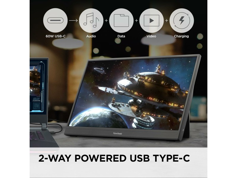 Монитор ViewSonic VX1654 Full HD 15,6 NaN –  BB Монитори