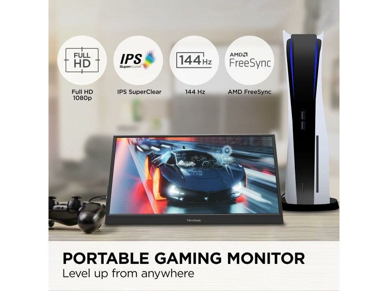 Монитор ViewSonic VX1654 Full HD 15,6 NaN –  BB Монитори