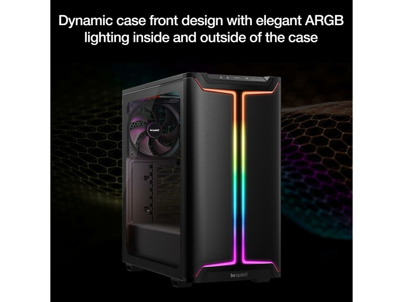 ATX полу-висока кутия Be Quiet! Pure Base 501 DX Черен NaN –  BB Калъфи за настолни компютри