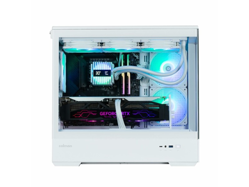 ATX полу-висока кутия Zalman P30 V2 Бял NaN –  BB Калъфи за настолни компютри