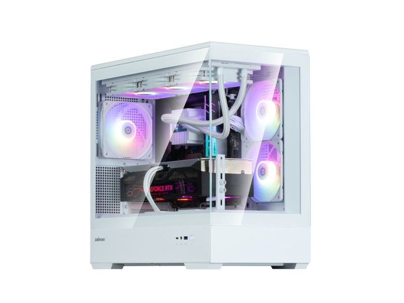 ATX полу-висока кутия Zalman P30 V2 Бял NaN –  BB Калъфи за настолни компютри