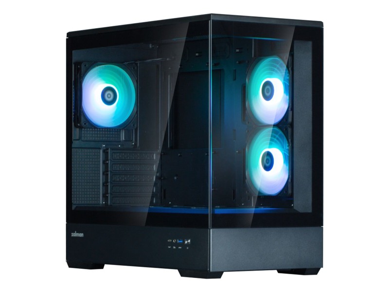 ATX полу-висока кутия Zalman P30 V2 Черен NaN –  BB Калъфи за настолни компютри
