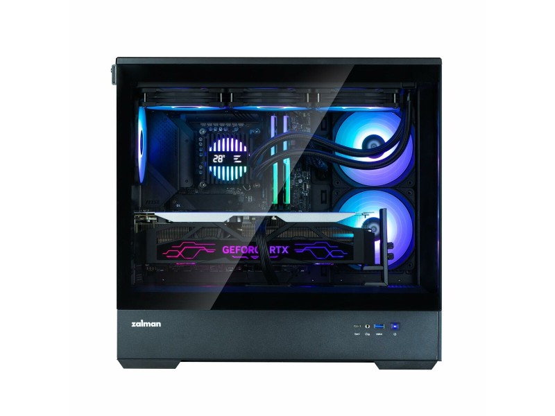 ATX полу-висока кутия Zalman P30 V2 Черен NaN –  BB Калъфи за настолни компютри