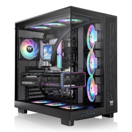 ATX полу-висока кутия THERMALTAKE View 380 XL TG ARGB Черен