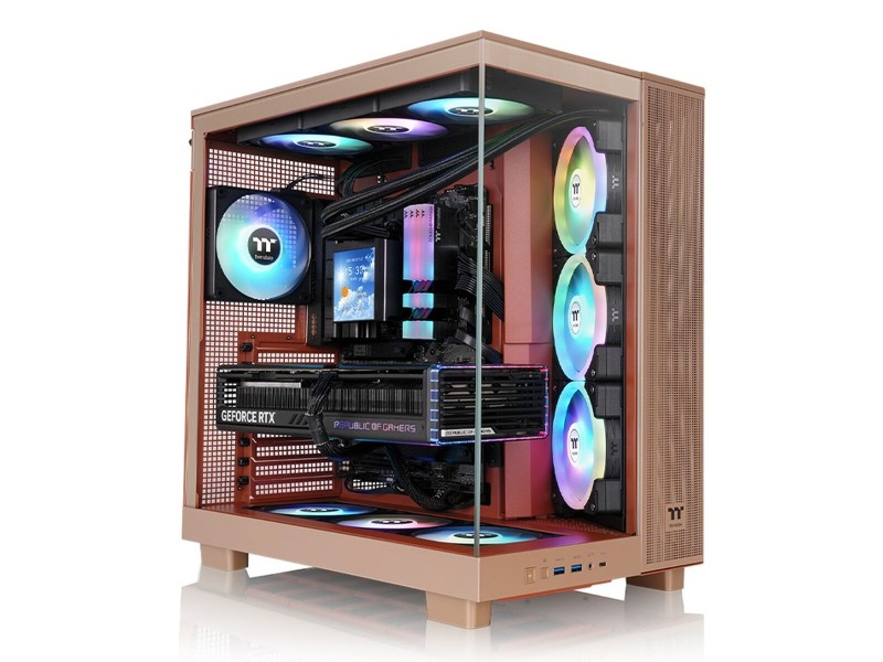 ATX полу-висока кутия THERMALTAKE View 380 XL TG ARGB Midi Tower Arena NaN –  BB Калъфи за настолни компютри