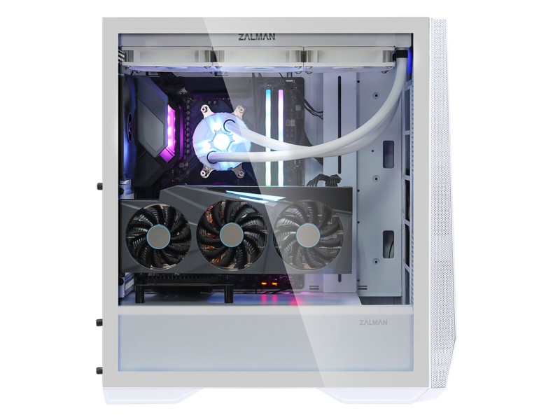 ATX полу-висока кутия Zalman Z9 Iceberg Бял NaN –  BB Калъфи за настолни компютри