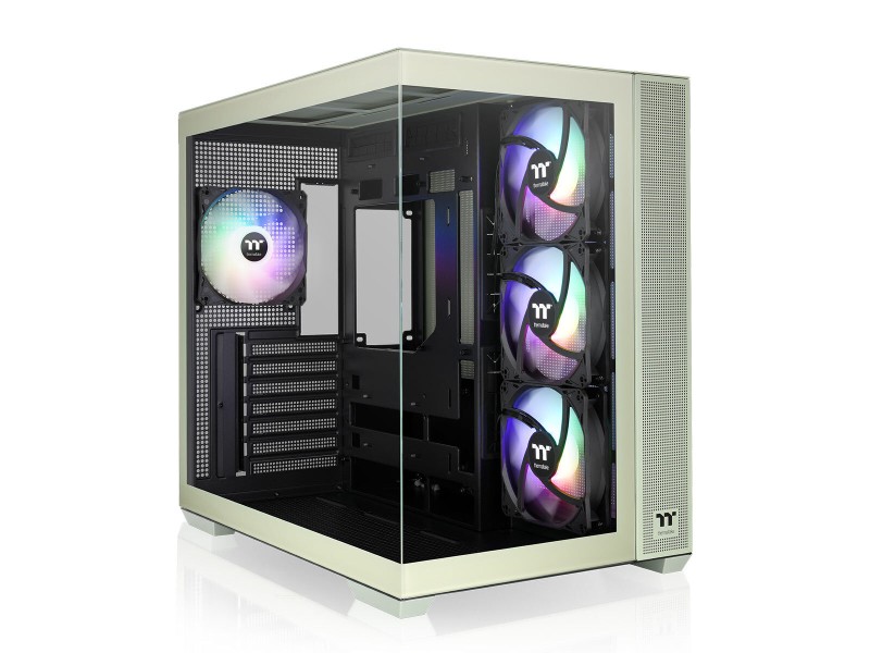 ATX полу-висока кутия THERMALTAKE View 380 TG ARGB Зелен NaN –  BB Калъфи за настолни компютри