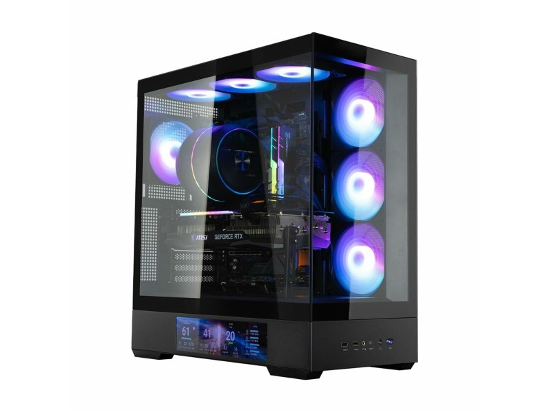 ATX полу-висока кутия Zalman P40 DS BLACK Черен NaN –  BB Калъфи за настолни компютри