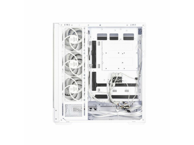 ATX полу-висока кутия Zalman P40 DS WHITE Бял NaN –  BB Калъфи за настолни компютри