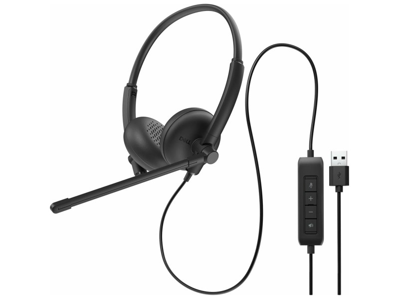 Слушалки с микрофон Dell WH125-DWW Черен NaN –  BB Слушалки с микрофони
