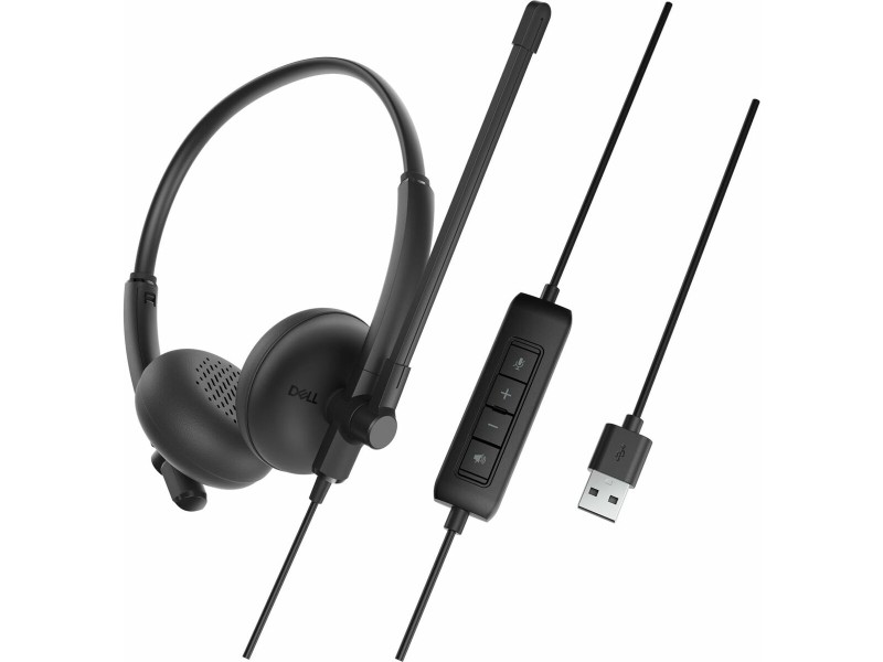 Слушалки с микрофон Dell WH125-DWW Черен NaN –  BB Слушалки с микрофони