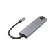 USB извод Conceptronic 6 en 1 USB 3.2 Gen 2 Сив NaN –  BB USB хъбове