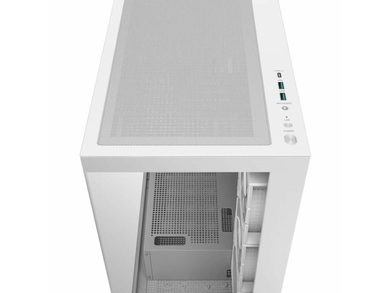 ATX полу-висока кутия DEEPCOOL R-CG580-WHADA4-G-1 Бял NaN –  BB Калъфи за настолни компютри