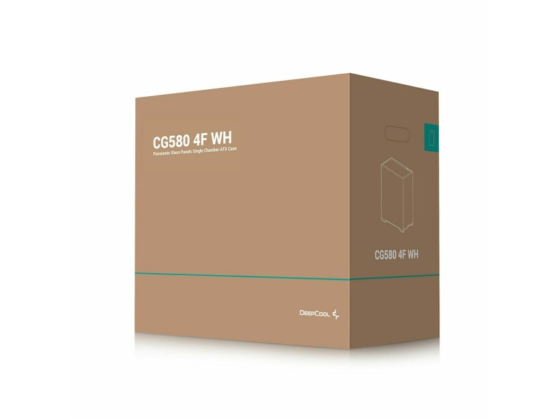 ATX полу-висока кутия DEEPCOOL R-CG580-WHADA4-G-1 Бял NaN –  BB Калъфи за настолни компютри