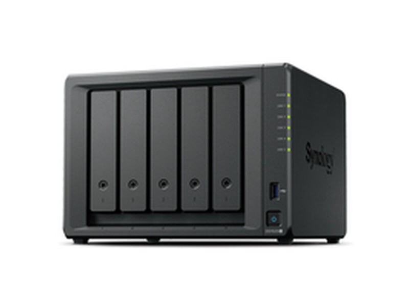 SATA 5.25 калъф за SATA 2.5 Synology DS1525+ Черен AMD Ryzen V1500B NaN –  BB Мрежово прикачено хранилище
