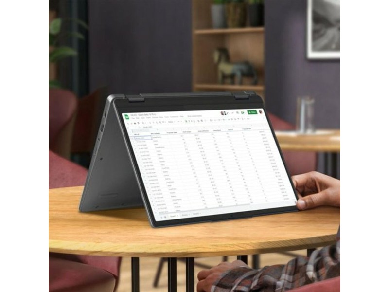 Лаптоп Lenovo 82XH0011SP Intel N100 8 GB RAM 128 GB Испанска Qwerty NaN –  BB Лаптопи