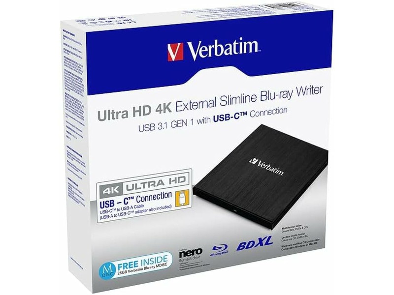 CD/DVD четец Verbatim 43888 NaN –  BB CD и DVD устройства