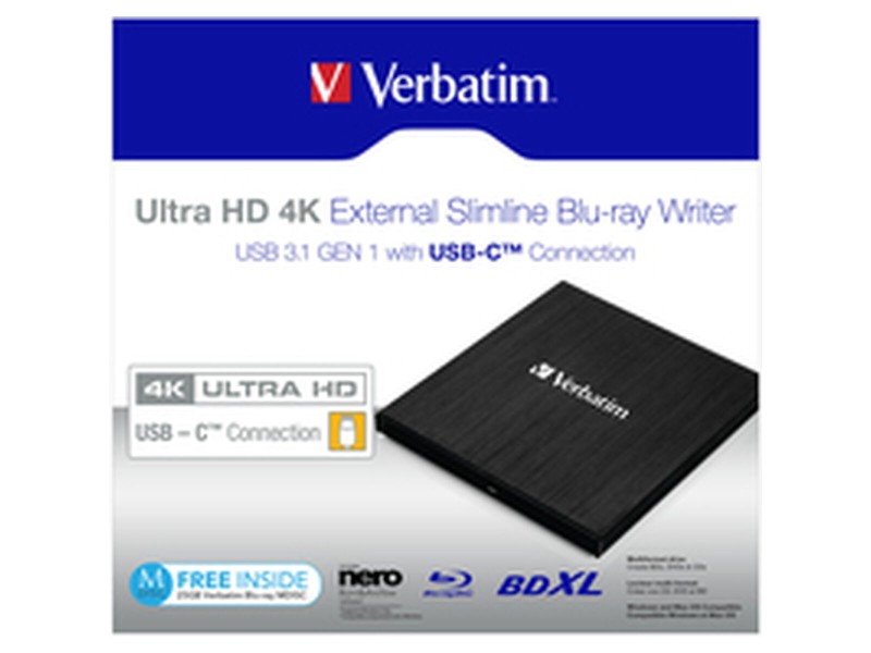 CD/DVD четец Verbatim 43888 NaN –  BB CD и DVD устройства