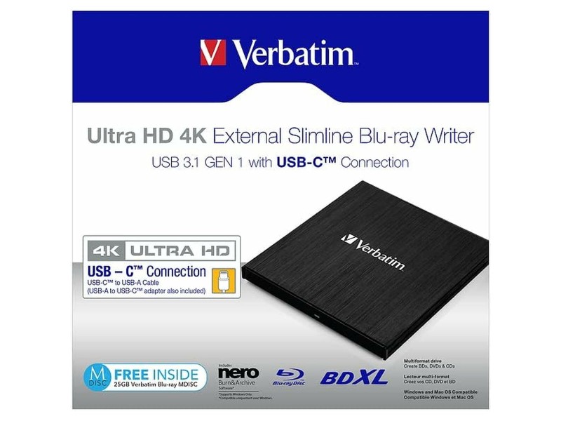 CD/DVD четец Verbatim 43888 NaN –  BB CD и DVD устройства