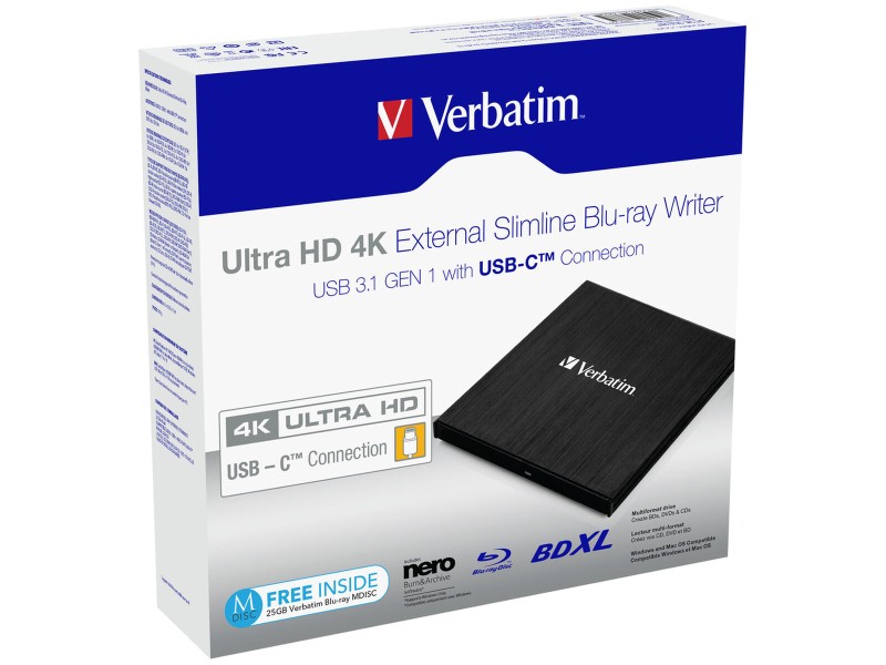 CD/DVD четец Verbatim 43888 NaN –  BB CD и DVD устройства