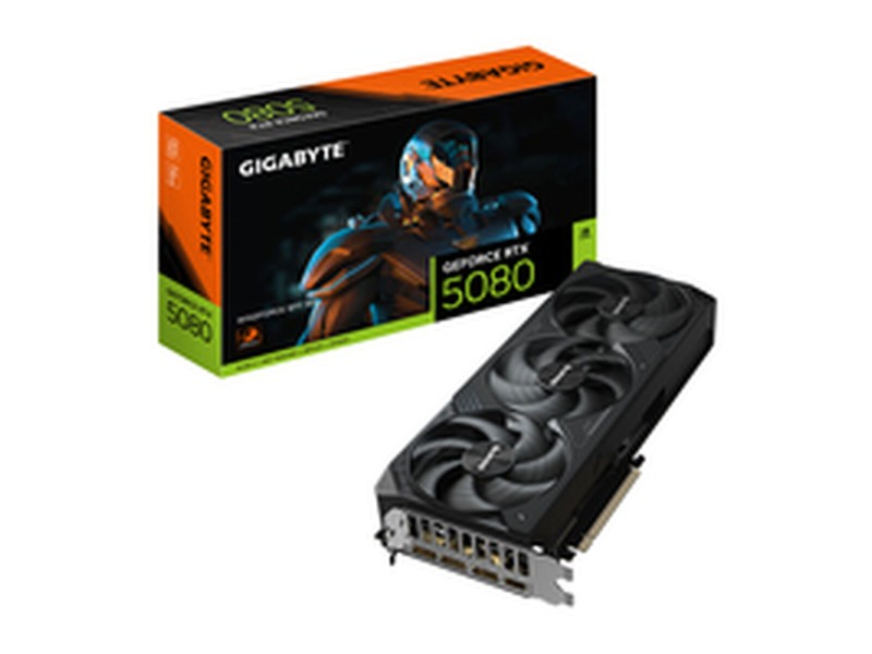 Графична карта Gigabyte GV-N5080WF3-16GD GEFORCE RTX 5080 16 GB GDDR7 NaN –  BB Графични карти