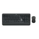 Клавиатура с мишка Logitech 920-008679 италиански език QWERTY Бял Черен NaN –  BB Пакети клавиатура и мишка
