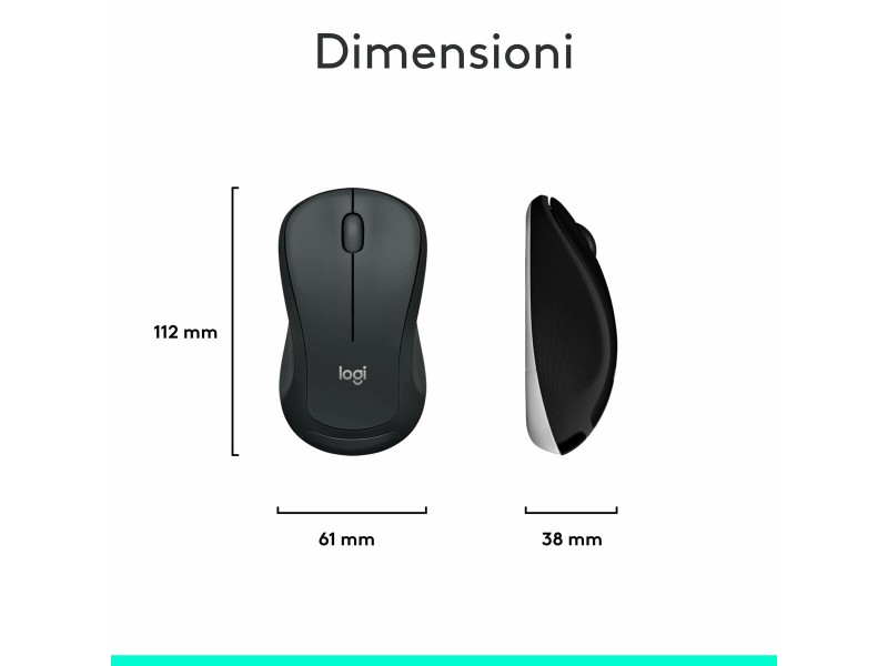 Клавиатура с мишка Logitech 920-008679 италиански език QWERTY Бял Черен NaN –  BB Пакети клавиатура и мишка