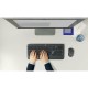 Клавиатура с мишка Logitech 920-008679 италиански език QWERTY Бял Черен NaN –  BB Пакети клавиатура и мишка