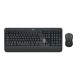 Клавиатура с мишка Logitech 920-008679 италиански език QWERTY Бял Черен NaN –  BB Пакети клавиатура и мишка