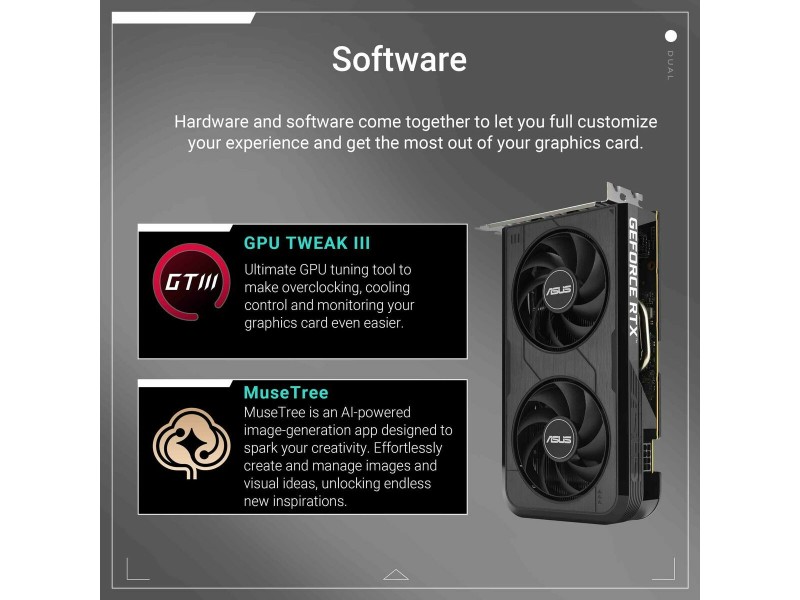 Графична карта Asus 90YV0N72-M0NA00 GEFORCE RTX 5050 8 GB GDDR6 NaN –  BB Графични карти