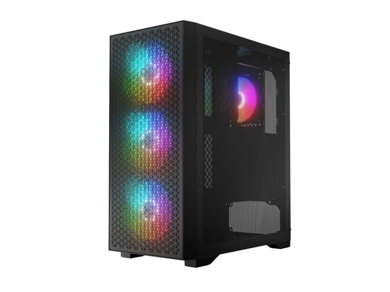 ATX полу-висока кутия Logic AT-DART-PRO-ARGB-10 Черен NaN –  BB Калъфи за настолни компютри