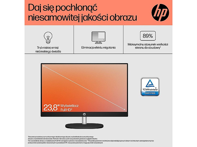 Всичко е едно HP 9U2J8EA 23,8 AMD Ryzen 5 7520U 16 GB RAM 512 GB SSD NaN –  BB Всичко в едно