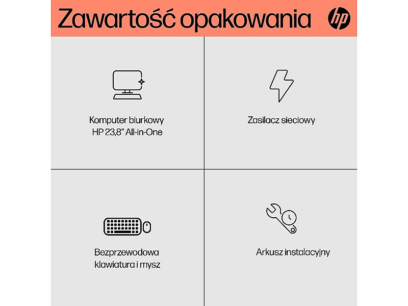 Всичко е едно HP 9U2J8EA 23,8 AMD Ryzen 5 7520U 16 GB RAM 512 GB SSD NaN –  BB Всичко в едно