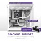 ATX полу-висока кутия NZXT CC-H61FW-01 Бял ATX полу-висока кутия NZXT CC-H61FW-01 Бял NaN – BB Калъфи за настолни компютри