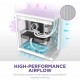ATX полу-висока кутия NZXT CC-H61FW-01 Бял ATX полу-висока кутия NZXT CC-H61FW-01 Бял NaN – BB Калъфи за настолни компютри