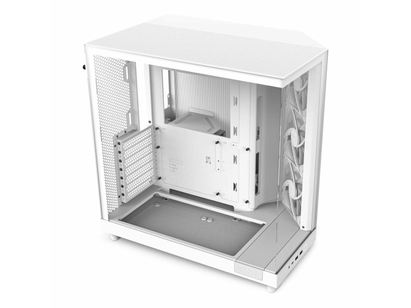 ATX полу-висока кутия NZXT CC-H61FW-01 Бял ATX полу-висока кутия NZXT CC-H61FW-01 Бял NaN – BB Калъфи за настолни компютри